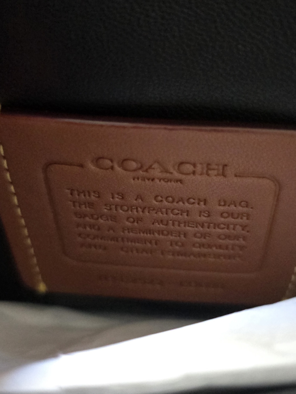 Coach Tabby Patchwork Quilted Leather Chain Shoulder Bag in Maple Brown. - Picture 8 of 17